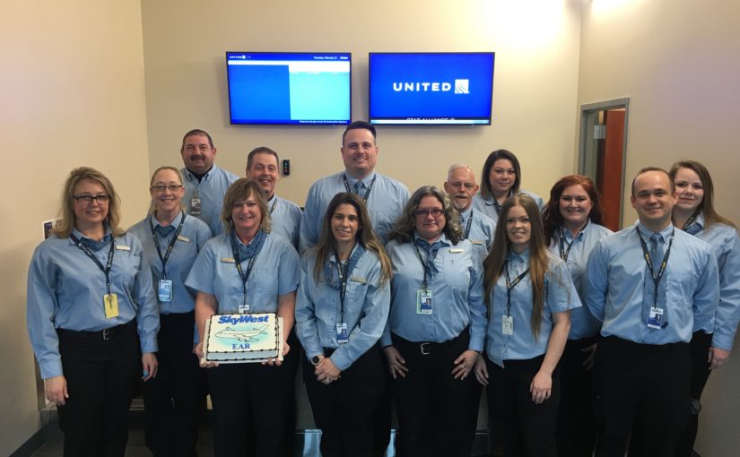 SkyWest’s Kearney Team Receives United’s 2018 Quality First Award